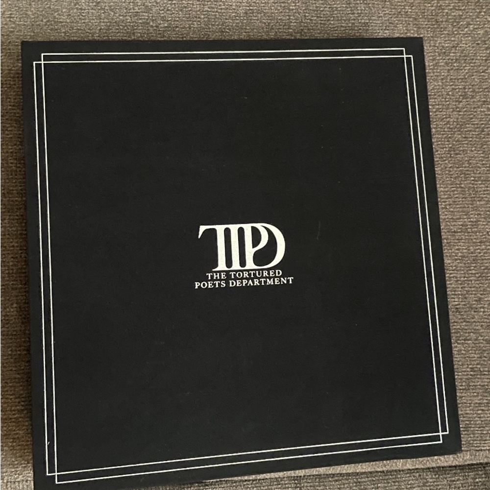 Taylor Swift TTPD Vinyl case